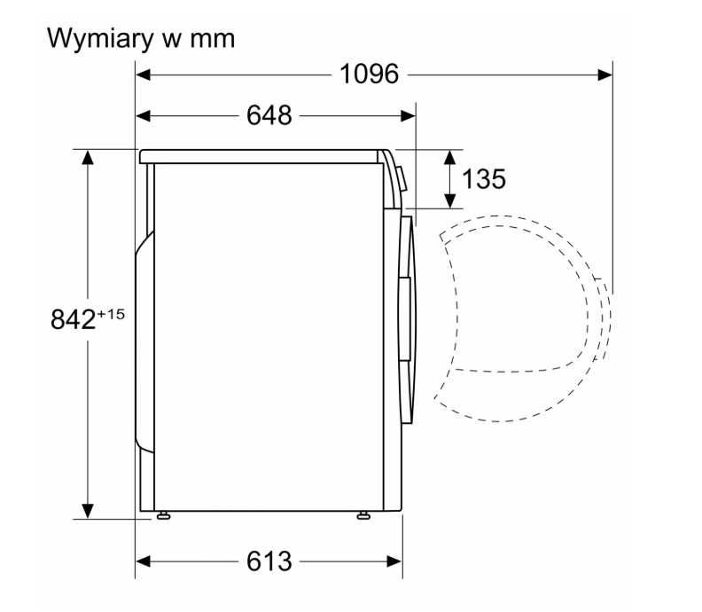 Сушильна машина Bosch WTH86277PL сушка бош сушилка сушарка