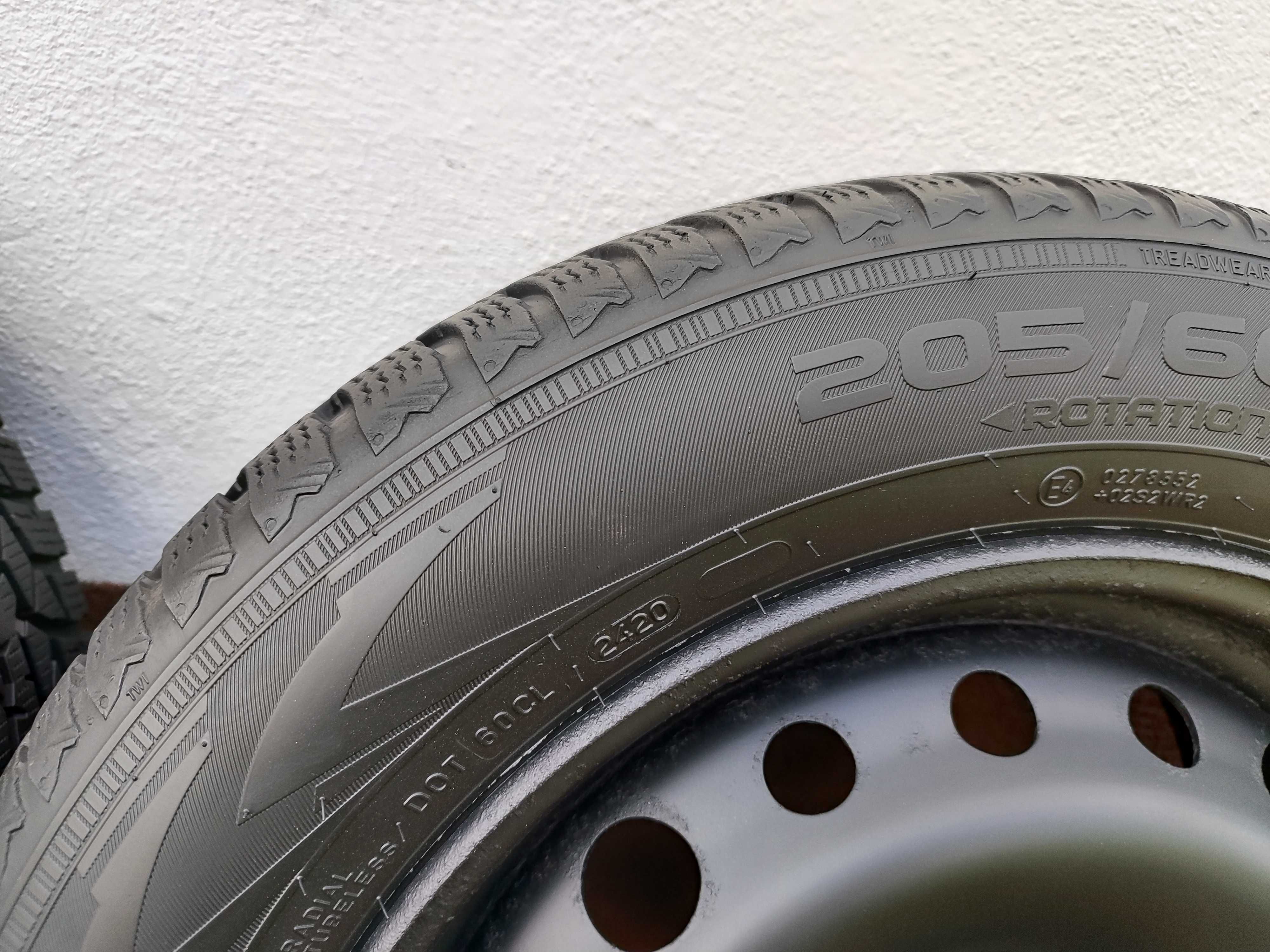 Opony zimowe Nokian 205/65 r 16 rok produkcji 2020