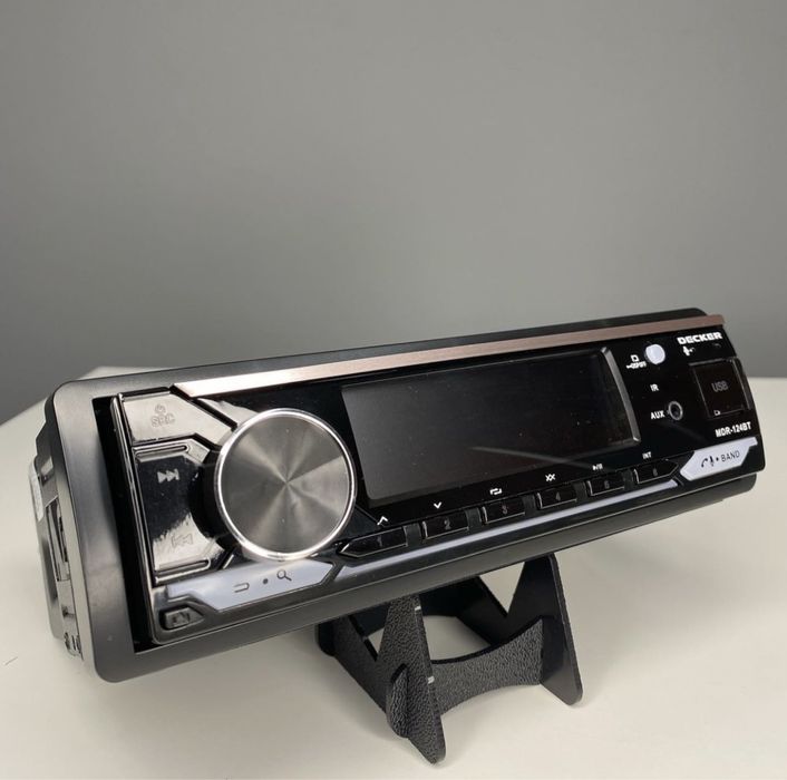 Процессорная автомагнитола 1din Decker MDR-124 BT DSP/AUX/USB/