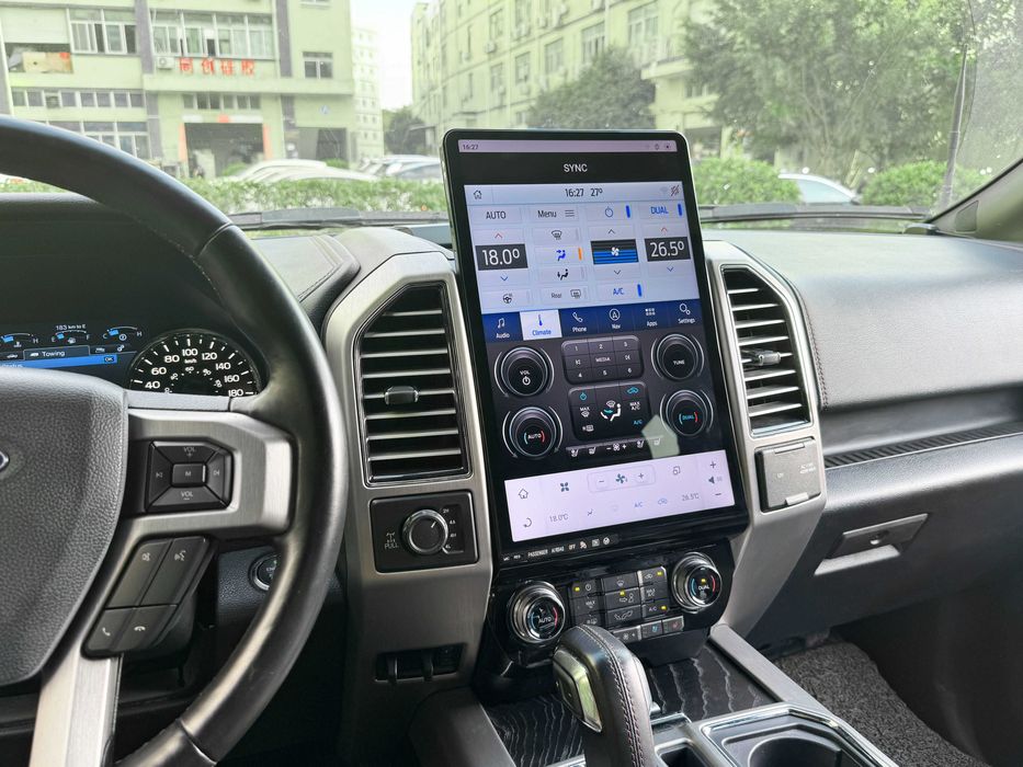 Магнітола мультимедіа Тесла стиль Ford F150 Raptor Tesla style Android