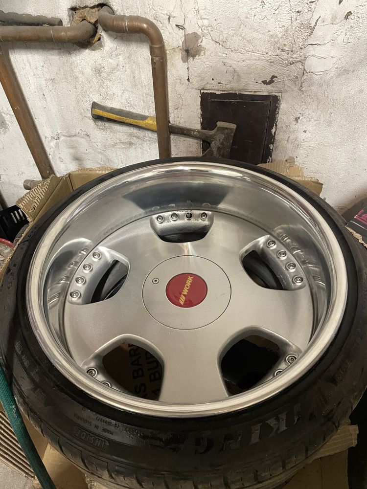 Work euroline 5x114,3 18” 8j 10.5j ( jdm, rota, jr, japan racing)