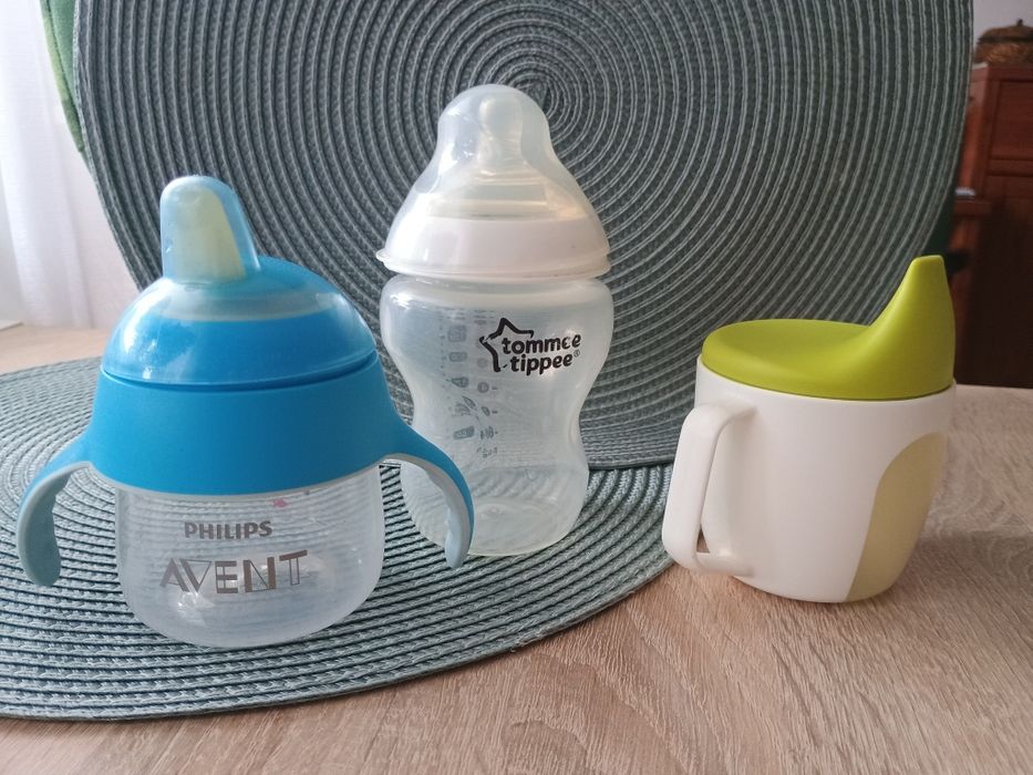 Butelki kubki dla niemowląt