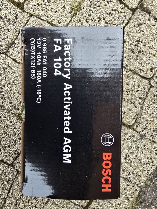 Nowy  akumulator 12v FA 104