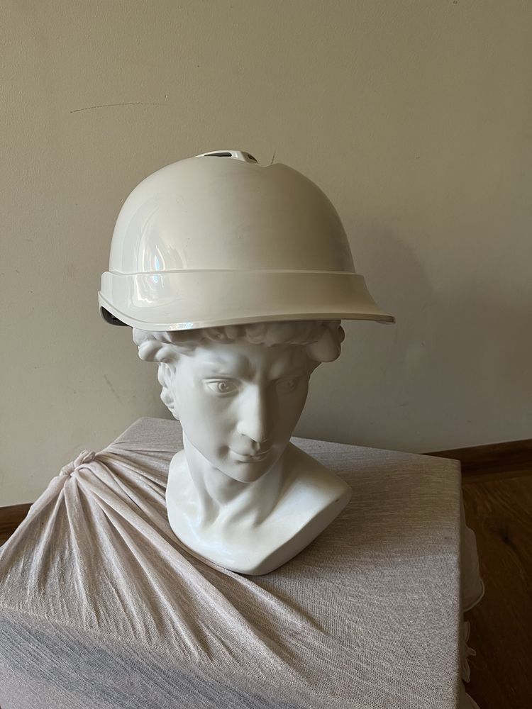 Kask budowlany biały