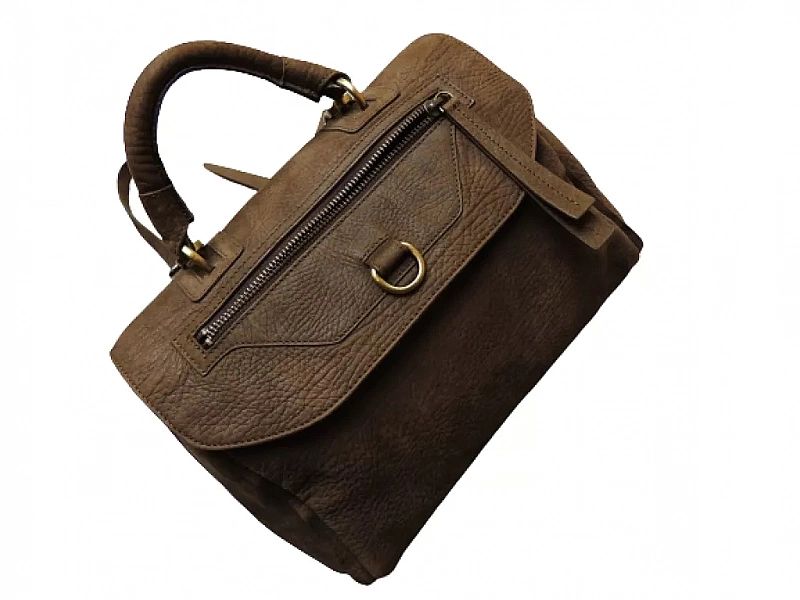 Max&Co Bags Kuferek Damska Torebka Skóra Vintage Skórzany Max Co