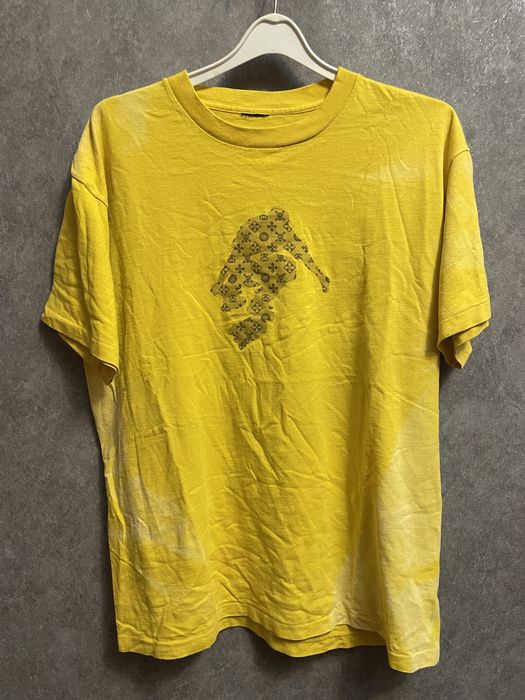 Мужская винтажная футболка Stussy Reflective Logo Vintage 90s