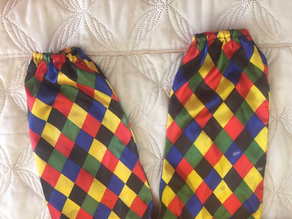 Костюм Скомороха (Блазня, Арлекіно) карнавальний на зріст 95-105см