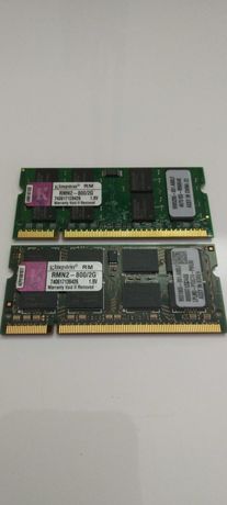 Memórias 2 Gigas DDR2 800 MHZ KINGSTON - PORTÁTIL