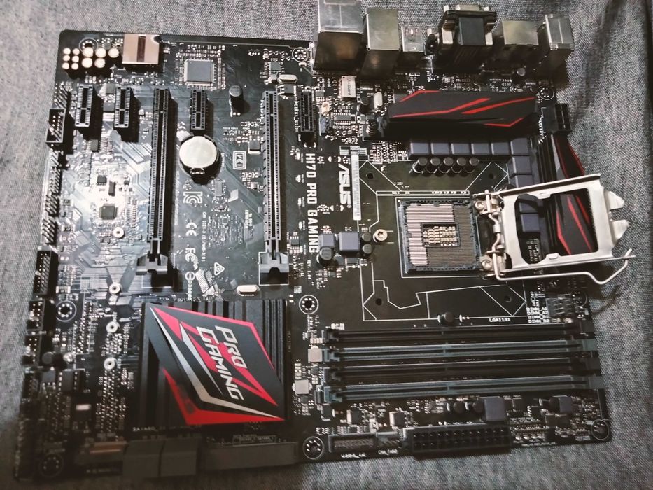Материнская плата Asus H170 PRO GAMING (s1151)+ g3900+ 8gb ddr4