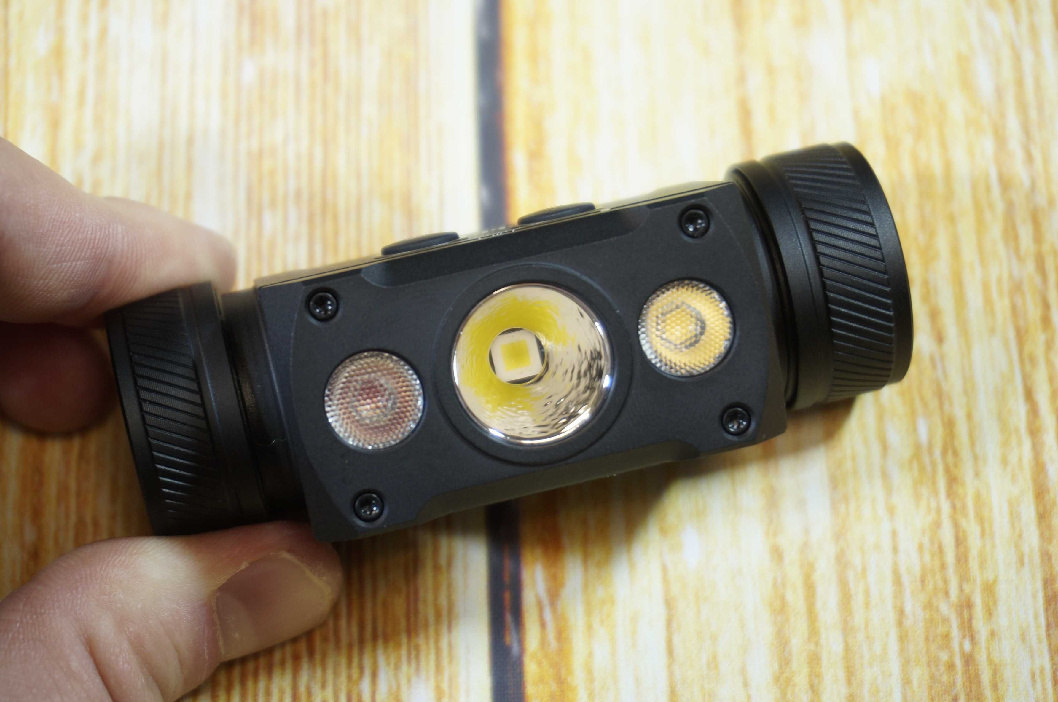 Wurkkos HD50 налобний ліхтар з червоним світлом XHP 50D 21700