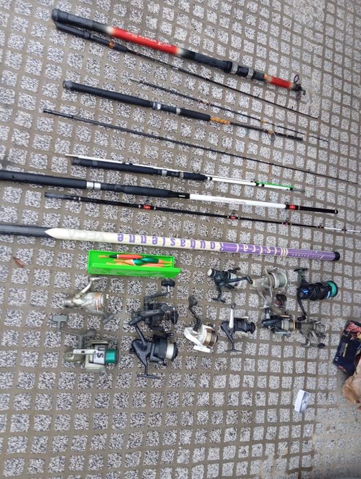 Material de pesca canas e carretes