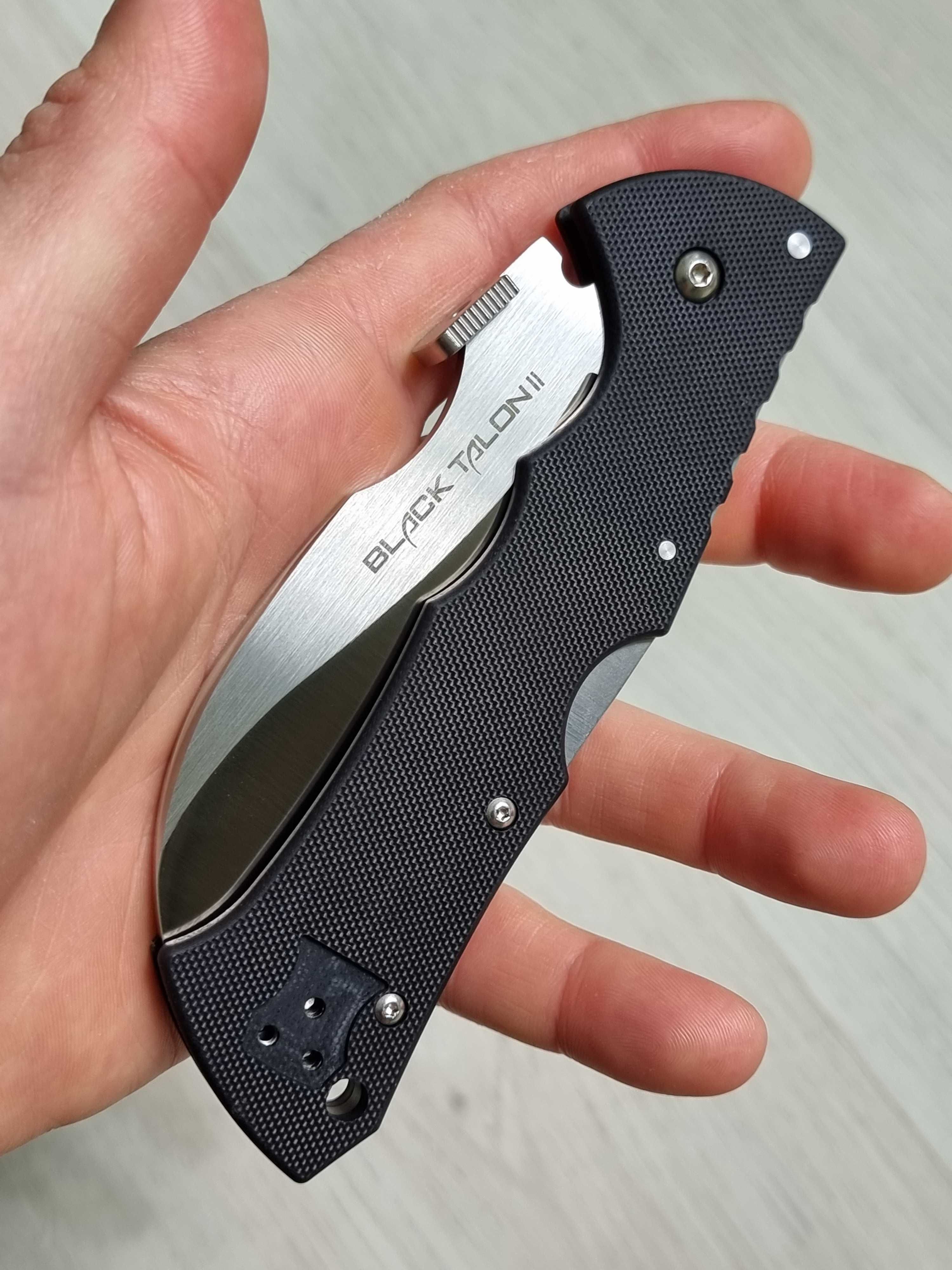 Cold Steel Black Talon II Plain Edge S35VN