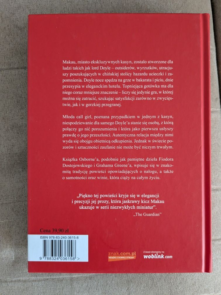 Ballada o drobnym karciarzu. Lawrence Osborne