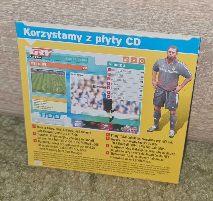 Zestaw Dodatków Do Fifa Football 2004 /2005 / PC / BDB - /