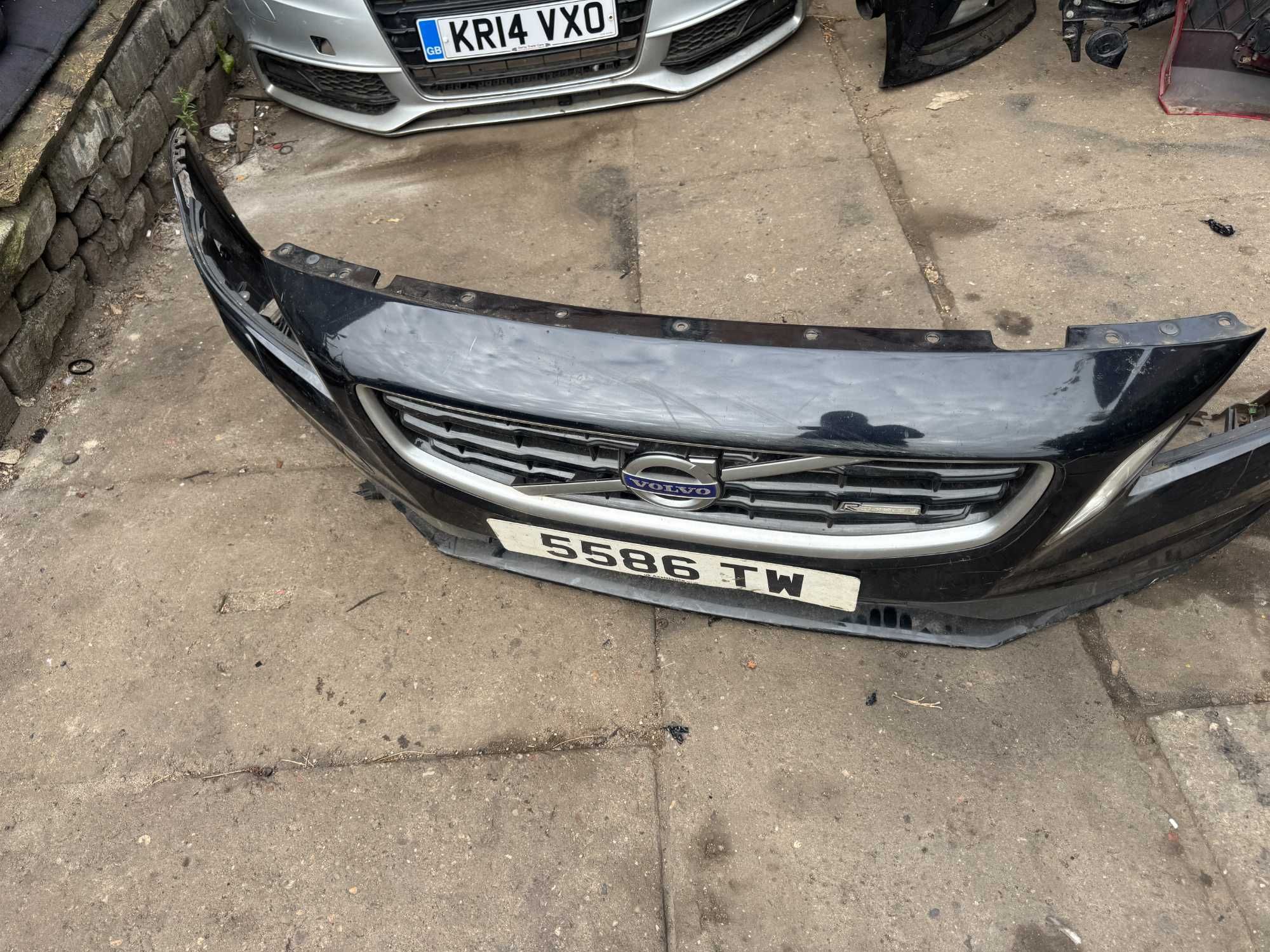 zderzak przód volvo s60 rline xenon kompletny