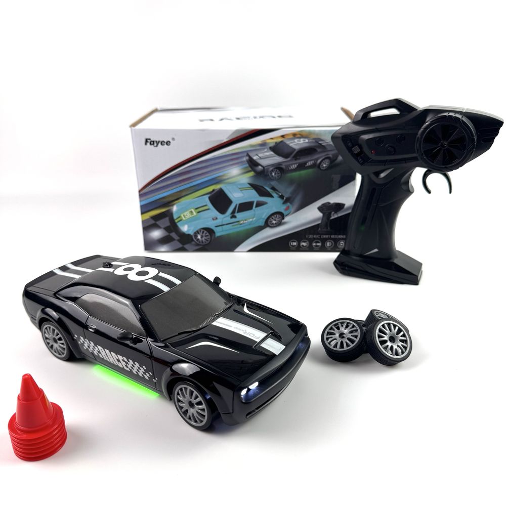 Дрифт машинка Dodge Challenger 4WD на радиоуправлении полный привод