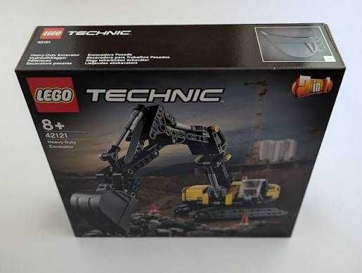 LEGO 42121 Technic - Wytrzymała koparka