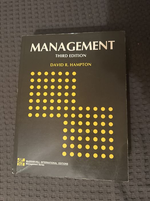 Livro Management 3 edicao - David R Hampton - Ed McGraw Hill