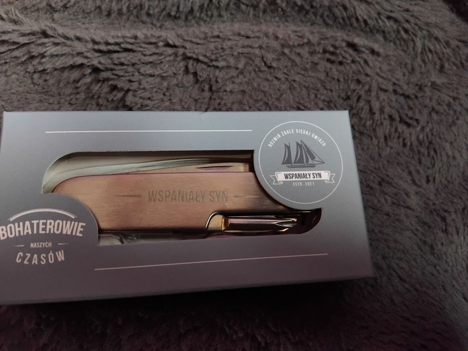 Scyzoryk z napisem kochany syn