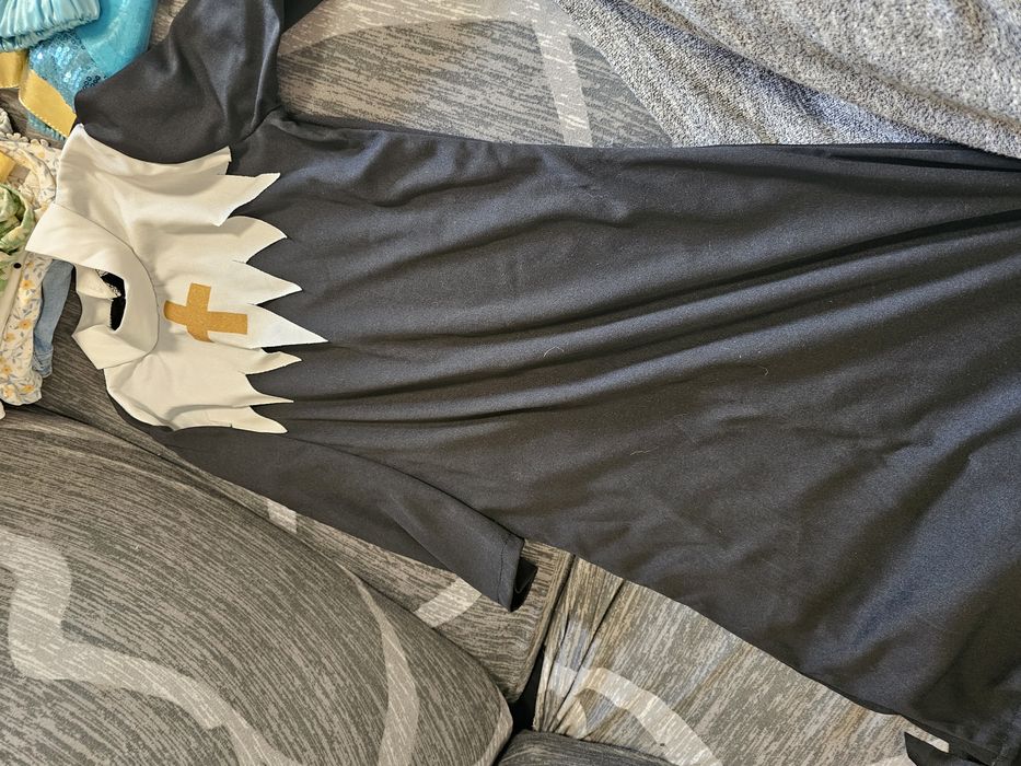 Disfarce freira criança