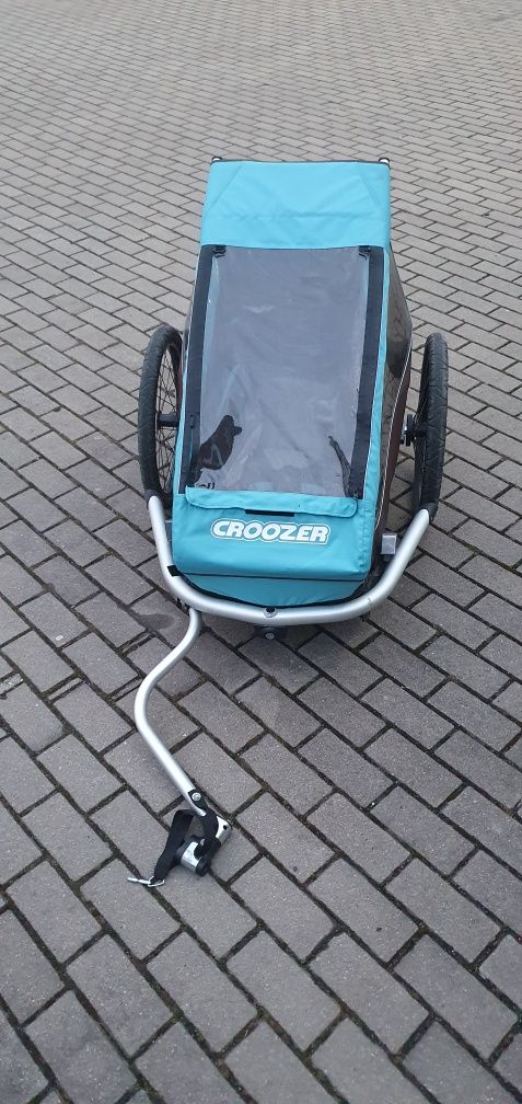 Przyczepka rowerowa Croozer Kid 1 z amortyzacją