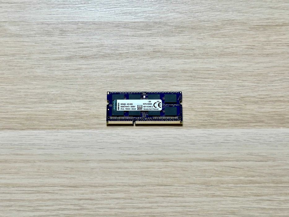 Pamiec RAM Kingston 8GB DDR3 / DDR3L PC3L 12800S – sprawna / testowana