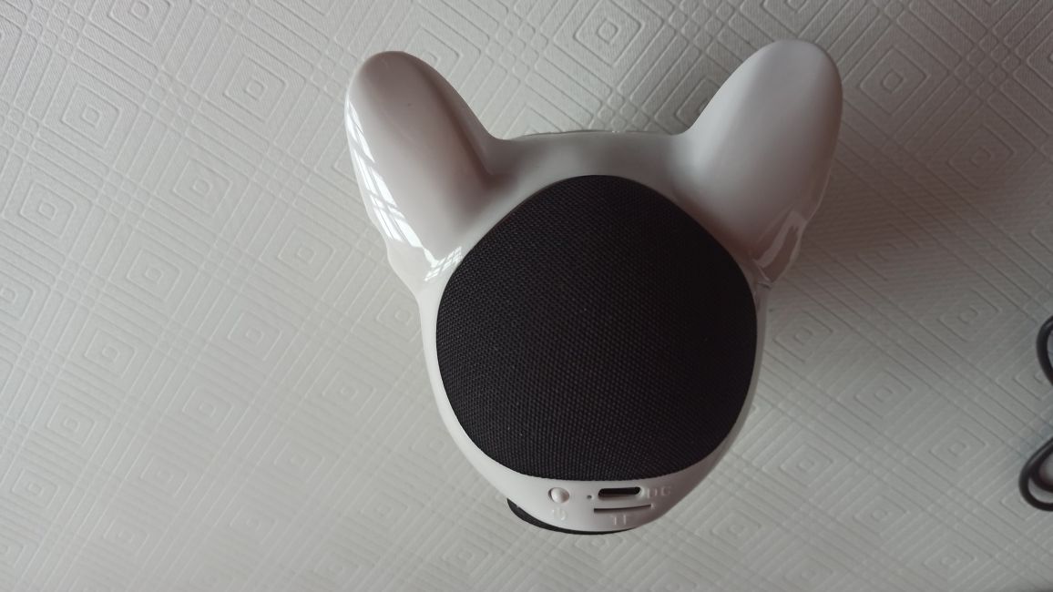 Głośnik bluetooth 3W, 5.0 buldog francuski, nowy