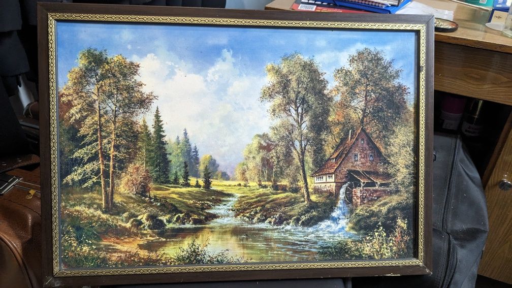 Картина Старая мельница, Buchner