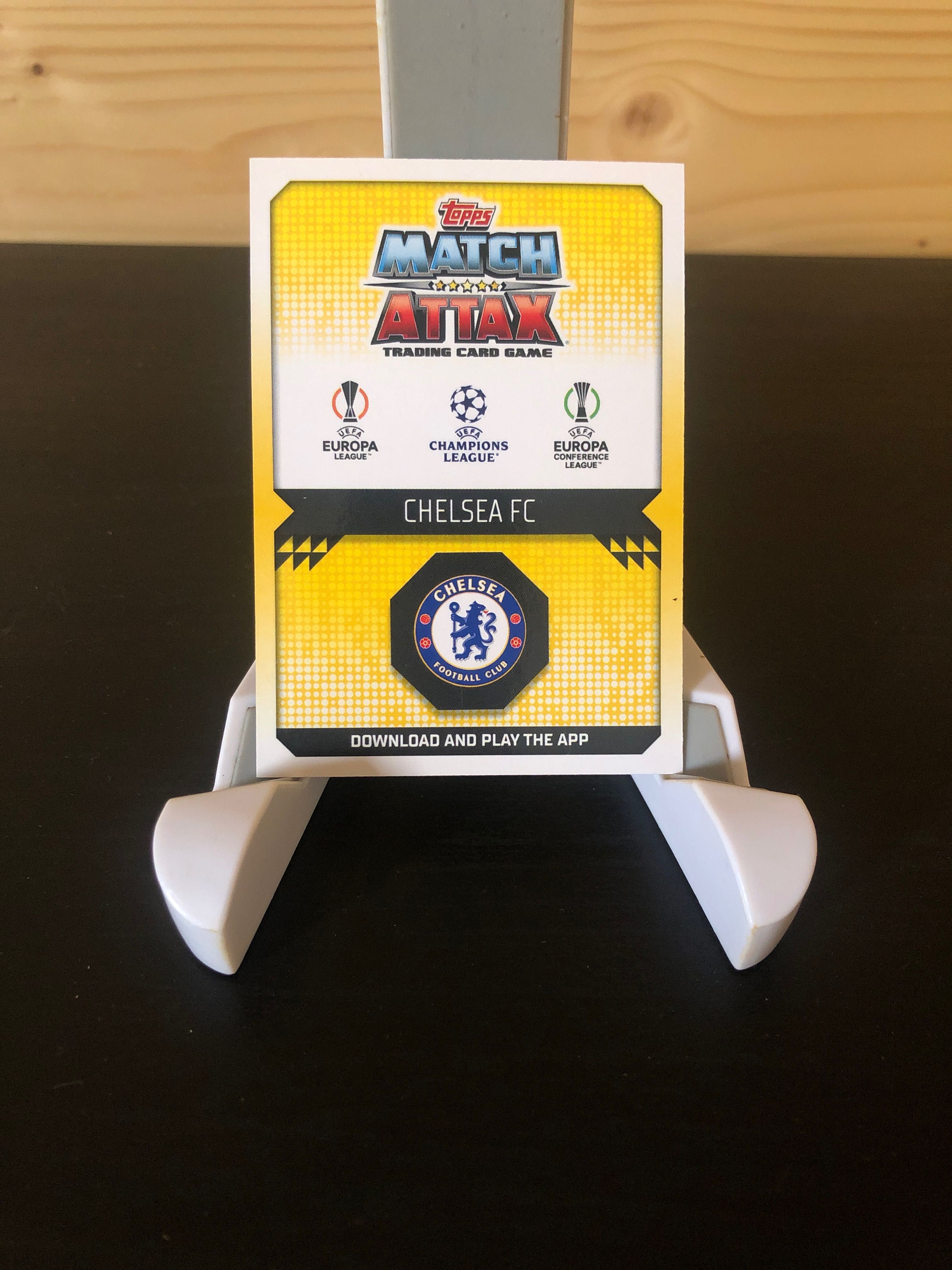 001 - CHELSEA FC - Crystal Foil Parallel - Match Attack 2022/2023 card