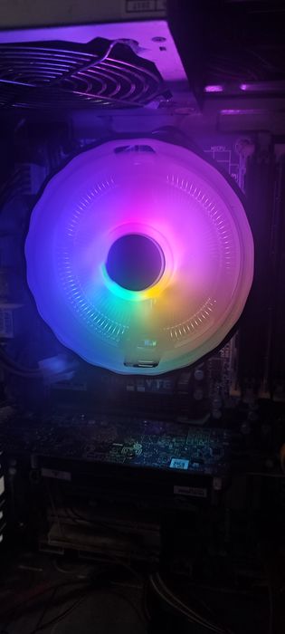 Кулер вентилятор AMD /Intel для процессора CPU cooler с подсветкой