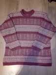 sweter norweski wzór