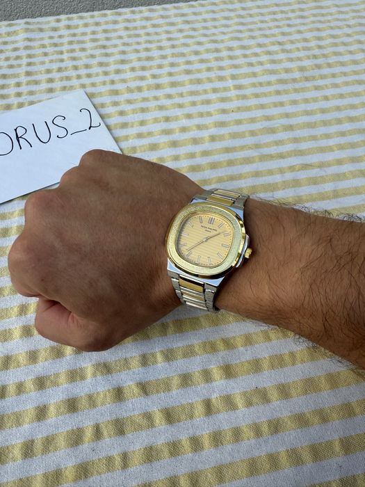 Nautilus Gold zegarek nowy zestaw
