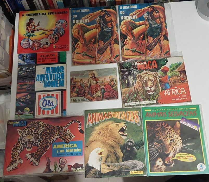 Cadernetas Completas - Várias | Ver descrição, lista e fotos