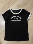 Tshirt czarna koszulka firmy Reserved 122