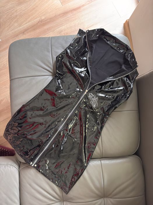 Seksowna sukienka lateksowa rozpinana latex