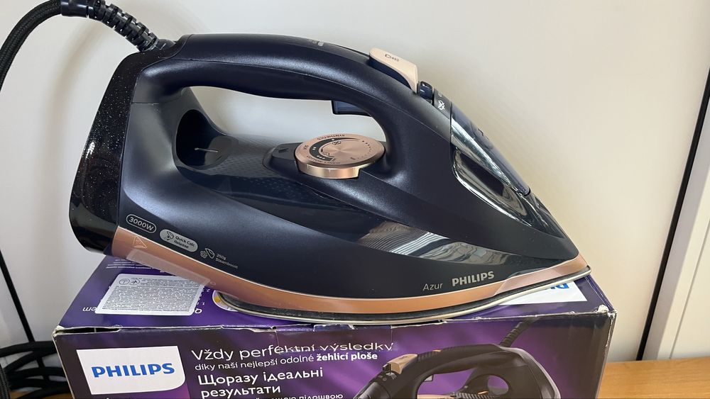 Праска Утюг Philips Azur GC4909/60 шнур 3м. Темно-синій/золото. 2021р.