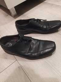 Кожаные кросовки-туфли,42 размер
