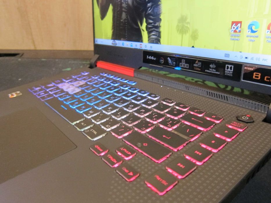 Asus ROG STRIX G513 /Ryzen 7 4800H/Ram 32/SSD 1000 gb 15.6"144 FHD IPS