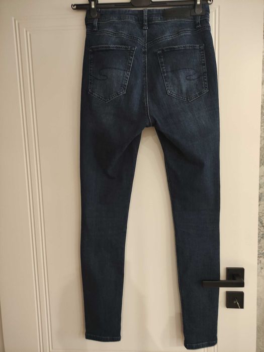 Granatowe dopasowane jeansy Lee Cooper 28/30