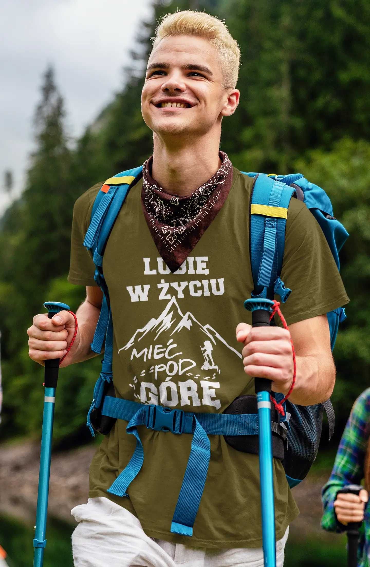 Koszulka w góry - męska - wysyłka 24h - różne wzory - S-XXL