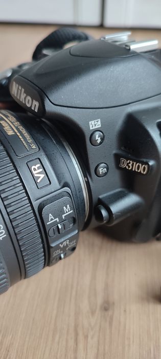Nikon D3100 obiektyw 18-105