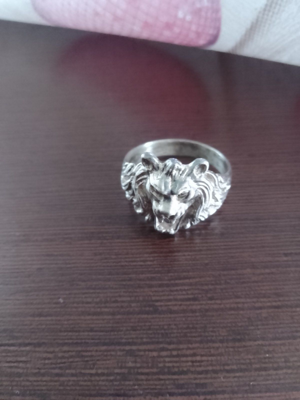 Срібний перстень Лев / кольцо / каблучка