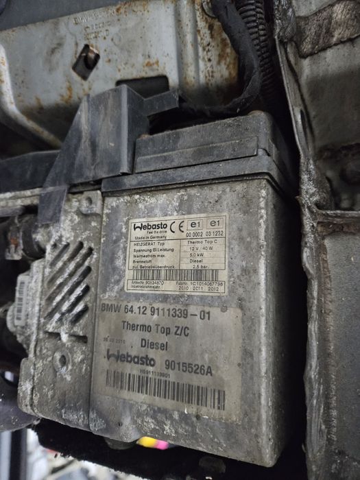 Webasto BMW E60 lit 3.0D
