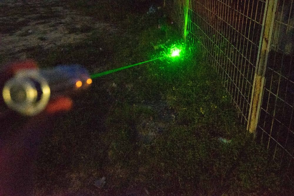 Laser verde de alta potencia