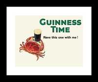 Plakat Guinness - Krab