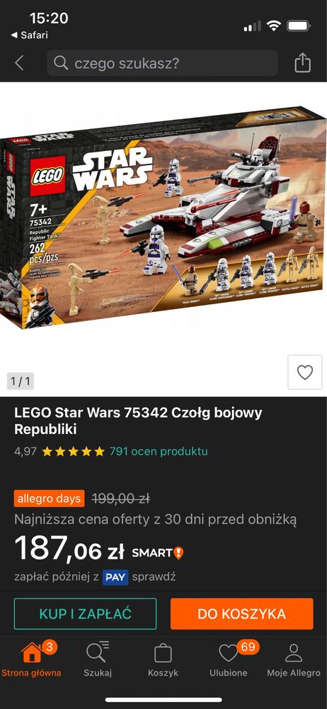Lego gwiezdne wojny