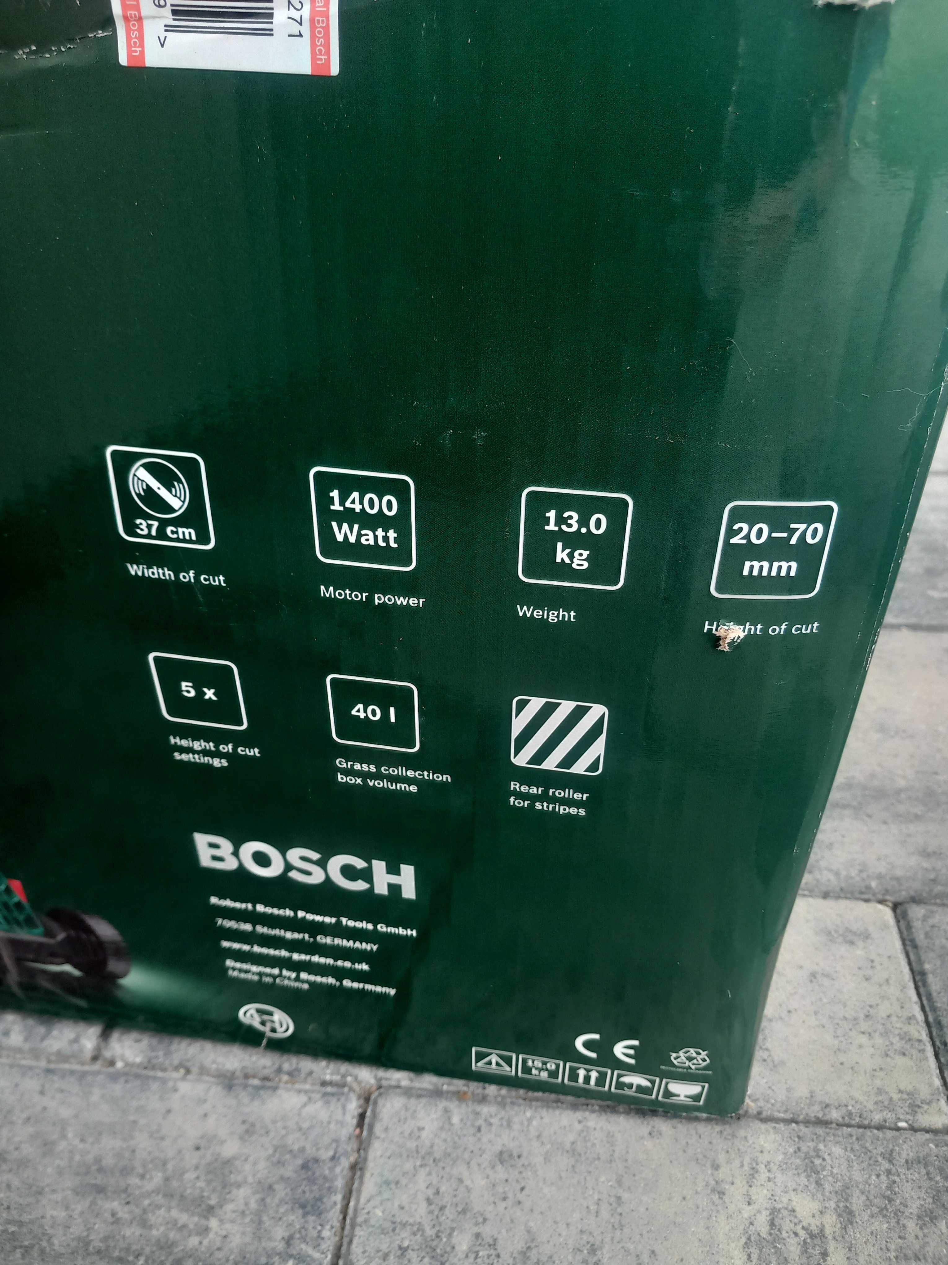 Kosiarka elektryczna Bosch rotak 370 er 1400 wat jak nowa !!