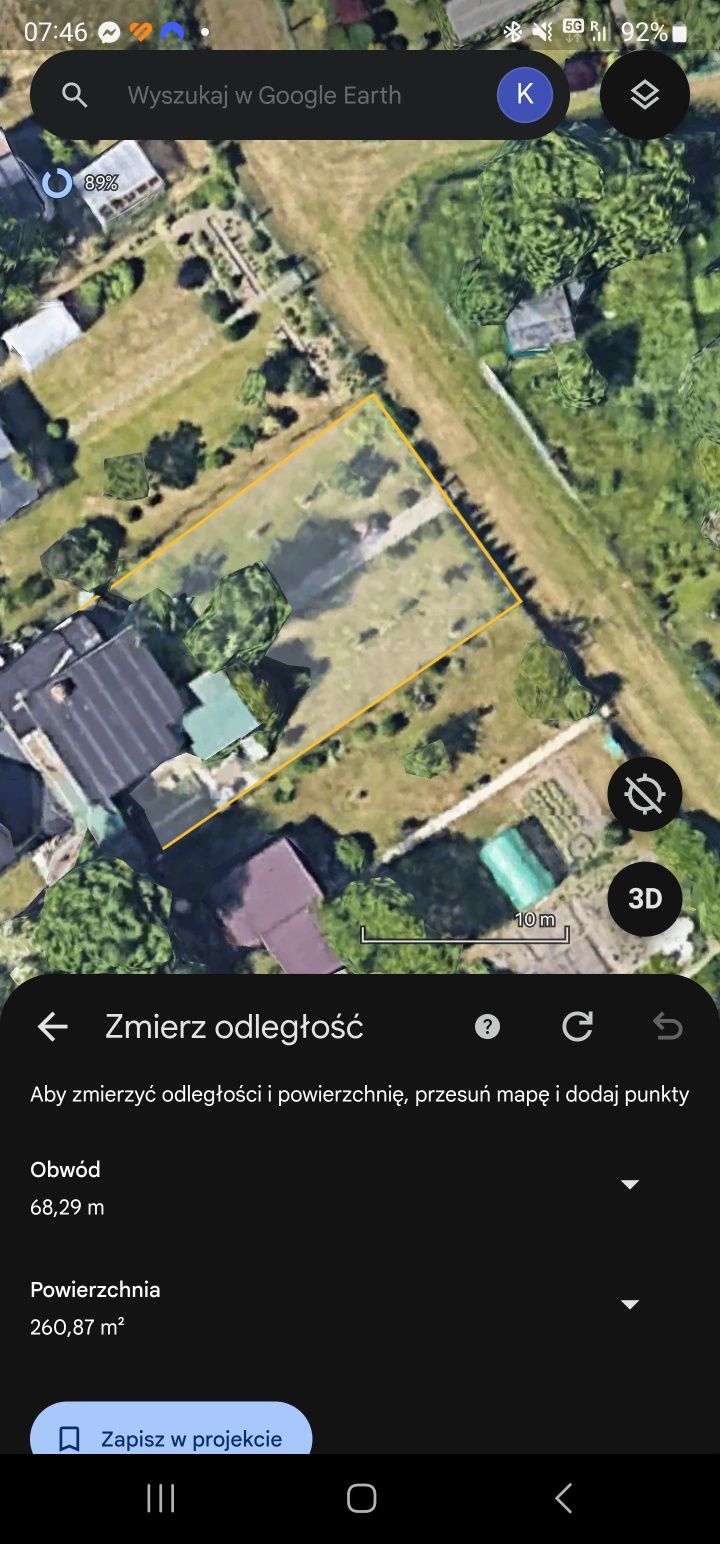 Działka ROD murowany domek Gdynia Mały Kack