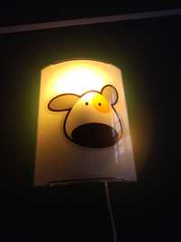 Lampka na ścianę do pokoju dziecka