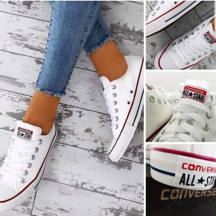 CONVERSE ALL STAR / Rozmiar 41. Białe / Promocja